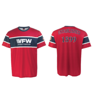 Men's Red-White-Blue VFW T-shirt